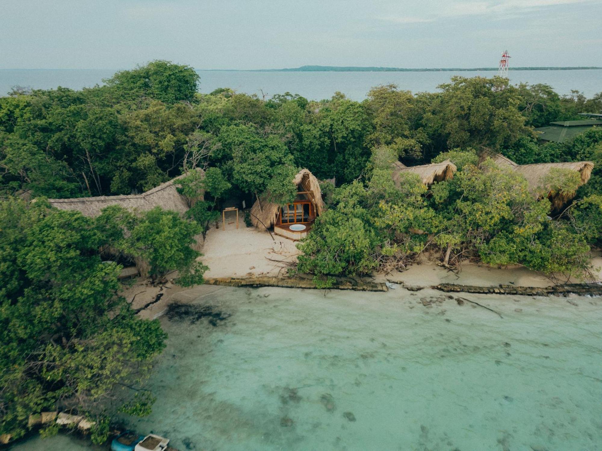 Isla Corona Isla del Rosario Exterior foto